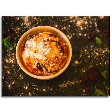 Leinwandgemälde Küche Dessertkuchen 40x30 cm