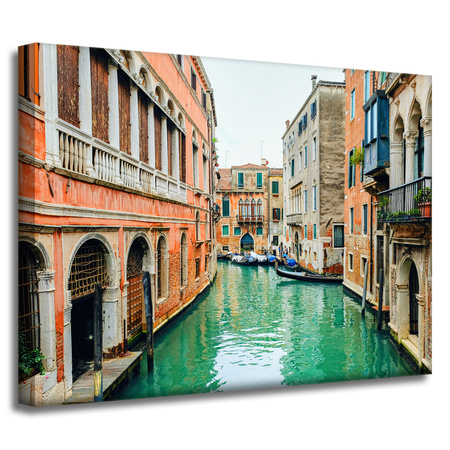 Leinwandgemälde Architektur Venedig 40X30 cm
