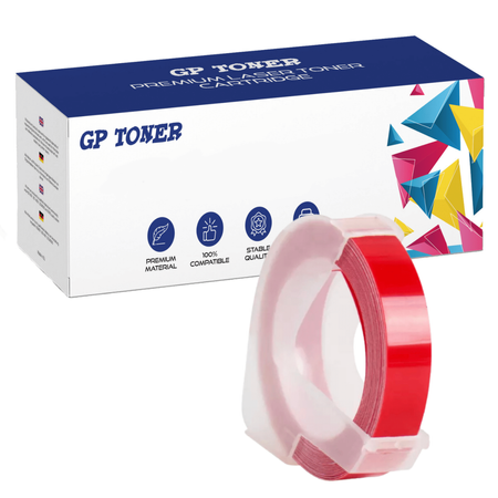 DYMO Klebeband 9 mm 3 m Rot S0898150 – GP-D5238-02 – Rot