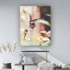 Leinwandgemälde Natur Insekt Schmetterling Blumen Frühling Sommer 80x120