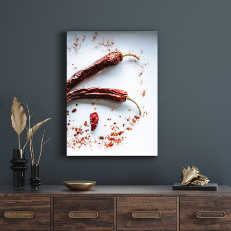 Leinwandgemälde Küchenpaprika 30x40 cm