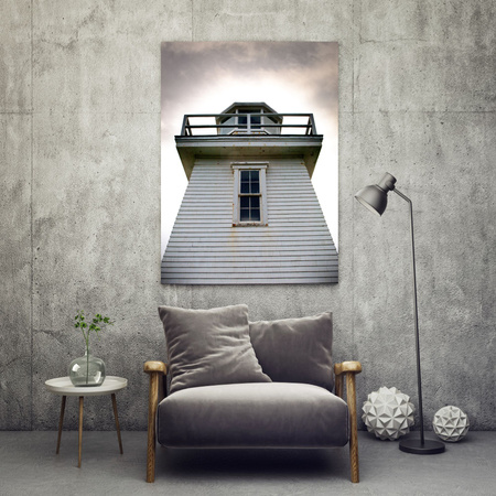 Leinwandgemälde Architektur Leuchtturm 30x40 cm