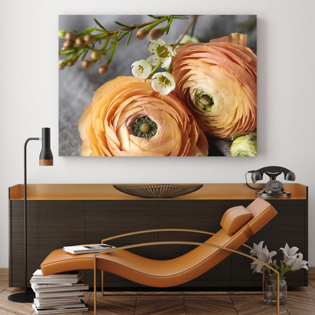 Leinwandgemälde Botanikblumen 40x30 cm