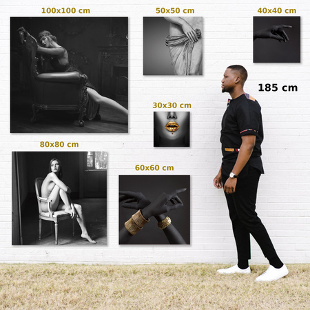 Ihr Foto auf einem Plakatgestalter 50x50 cm