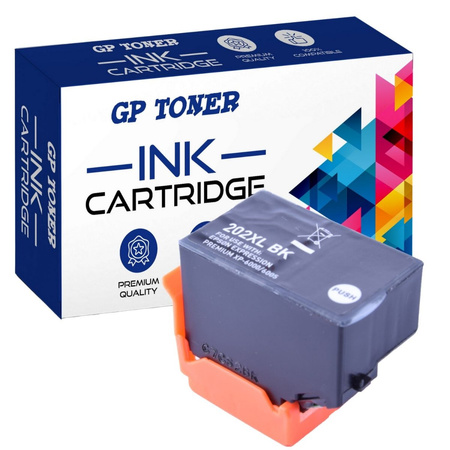 Tinten für Epson 202XL Expression Premium XP-6000 XP-6005 XP-6100 – GP-E202BK – Schwarz