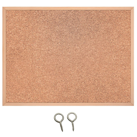 Korktafel mit Holzrahmen 90x60 cm - TKD-9060