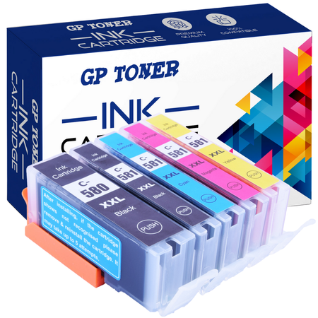 5x Ersatztinten Canon Pixma TS6150 TS6151 TR7550 TR8550 - GP-C580CMYK SET