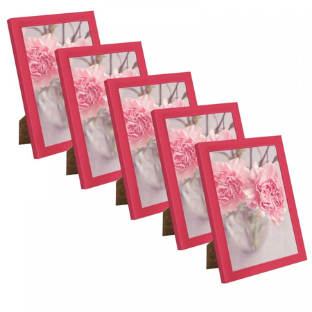 SET Amaranth Fotorahmen 13x18 - 5 Stk