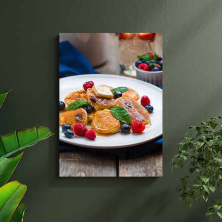 Leinwandgemälde Küchenpfannkuchen 30x40 cm