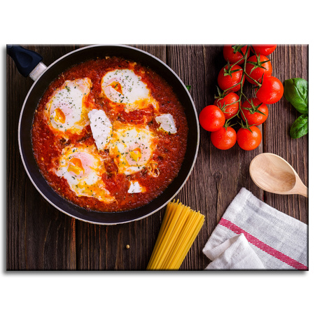 Leinwandgemälde Küche Kochen 40x30 cm