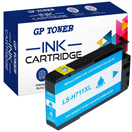 Ersatztinte für HP 711XL DesignJet T120 T150 T520 Cyan