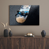 Leinwanddruck Jugend-Skateboard 40x30 cm