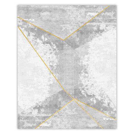 Poster Abstraktion_3 40X50 cm + Goldrahmen