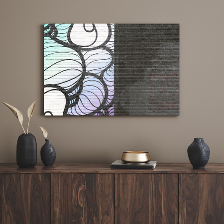 Leinwandgemälde Architektur Wandbild 40x30 cm