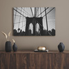 Leinwandgemälde Architektur Brooklyn Bridge 40x30 cm