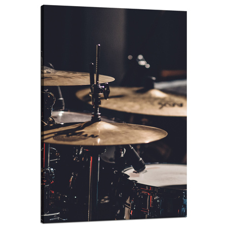 Leinwandgemälde Musik Trommeln Trommeln 80x120