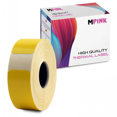 Thermoetikettenpapierband MP-RL-15*30*230PT-BY Hellgelb
