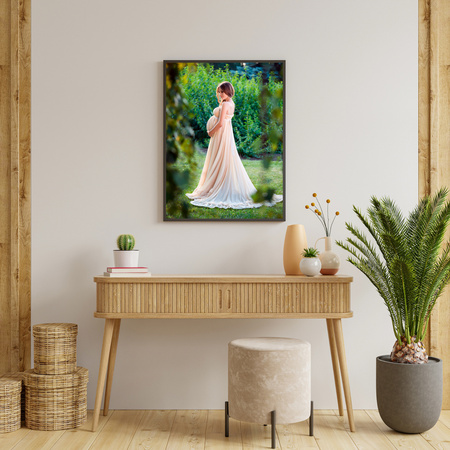 Dein Foto als Poster + Goldrahmen 50x70 cm