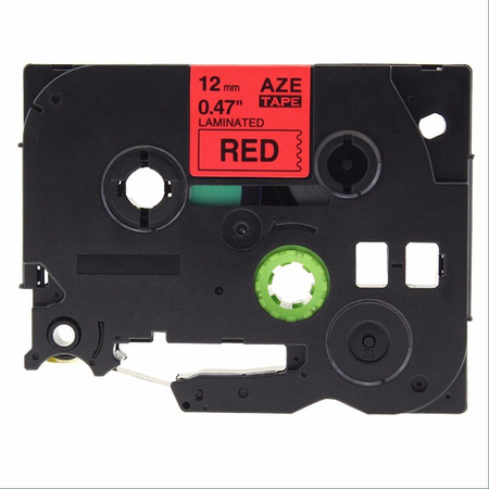 Ersatzband für Brother TZ-431 Schwarz auf Rot