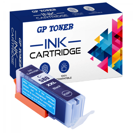 Ersatztinte für Canon Pixma TS6150 TS6151 TR7550 TR8550 PGI-580XL Schwarz – GP-C580XL