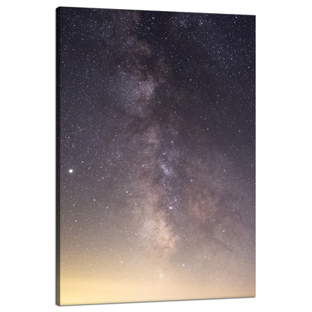 Leinwandgemälde Sterne Himmel Weltraum Nacht 80x120