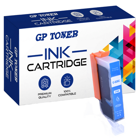 Ersatztinte für CANON Pixma iP4850 MG5250 6250 8120 GP-C526XL C GP