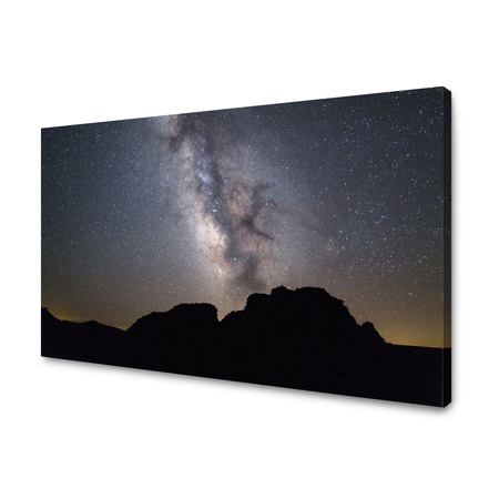 Leinwandgemälde Weltraum Sterne Galaxie Nebel 90x60
