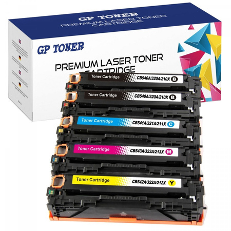 TONER FÜR HP Color LaserJet  CP1215 CP1515N CP1518NI CM1312 CP1525N CM1415FN CM1410 M251N M276N- GP-H545/325/215CMYKK
