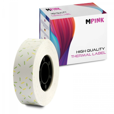 Thermoetiketten-Papierband MP-RL-15*50*150PT-DC Duotone Sprinkles