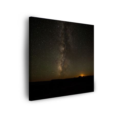 Leinwandgemälde Weltraum Sterne Galaxie 90x90