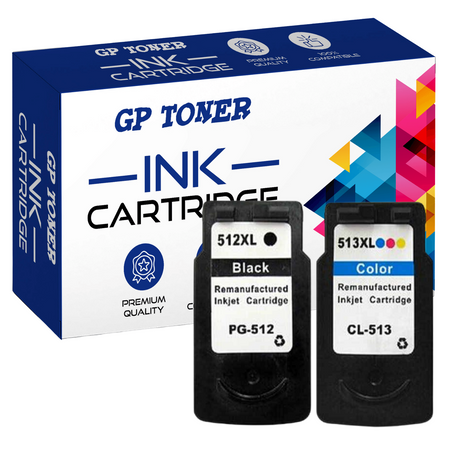 Tintenset für Canon C512+C513 CMYK GP-C512XL+C513XL