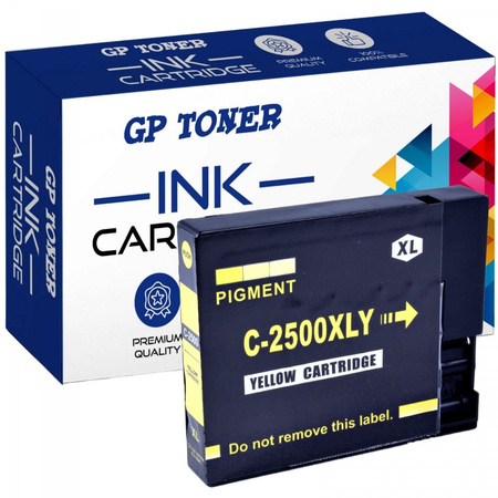 Ersatztinte für Canon PGI-2500XLY Maxify iB4000 iB4050 iB4150 MB5000 MB5155 MB5350 MG5450- GP-C2500XL Y
