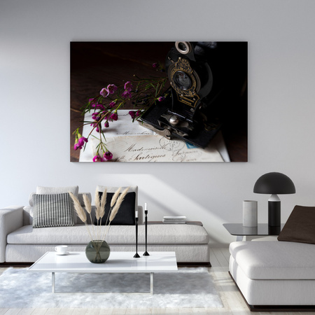 Bild auf Leinwand Vintage Kamera 40x30 cm