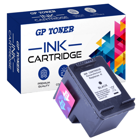 Tinte für HP DeskJet 5575 5645 651XL OfficeJet 202 252 GP-H651XL BK