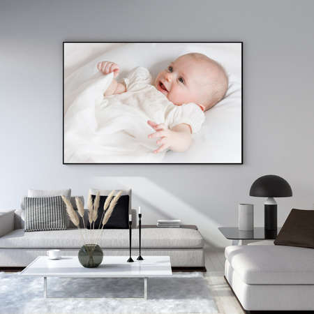 Dein Foto als WIZARD Poster + weißer Rahmen 70x50 cm