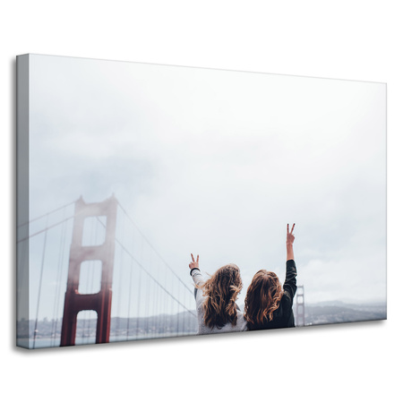 Leinwanddruck „San Francisco Golden Gate Bridge“ im Format 90x60