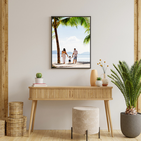 Dein Foto als Poster + schwarzer Rahmen 40x50 cm