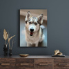 Leinwanddruck Tiere Husky Hund 30x40 cm