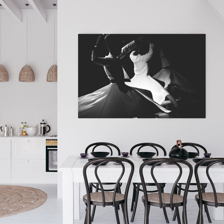 Leinwandgemälde Musiktanz 40x30 cm