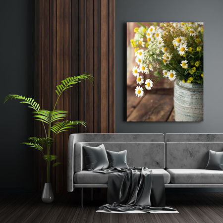 Leinwandgemälde Botanik Blumenstrauß 30x40 cm