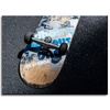 Leinwanddruck Jugend-Skateboard 40x30 cm