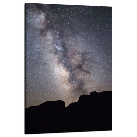 Leinwandgemälde Weltraum Sterne Galaxie Nebel 80x120