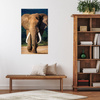 Leinwandgemälde Großer großer Elefant Tier Natur 80x120 cm