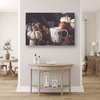 Leinwandgemälde Retro Vintage Kürbisse Herbst 90x60