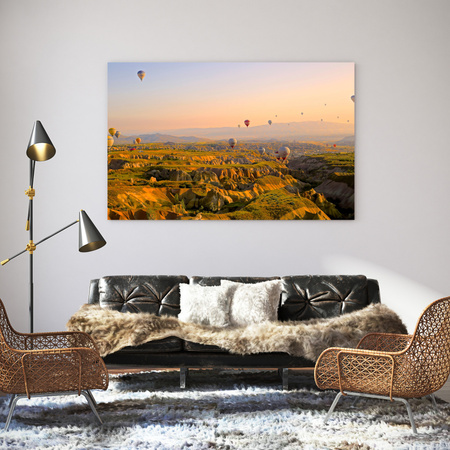 Leinwandgemälde Naturballons 120x40 cm