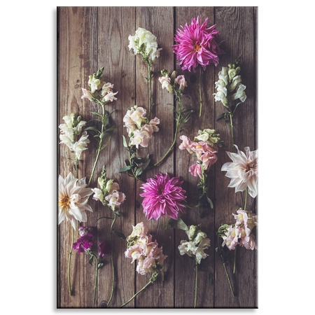 Leinwandgemälde Blumen Natur Pflanzen Maiglöckchen 80x120