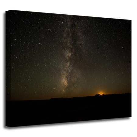 Leinwandgemälde Weltraum Sterne Galaxie 50x40